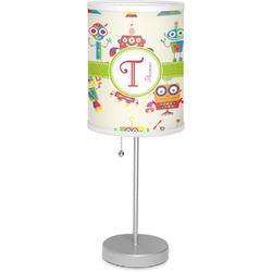 Rocking Robots 7" Drum Lamp with Shade Polyester (Personalized)