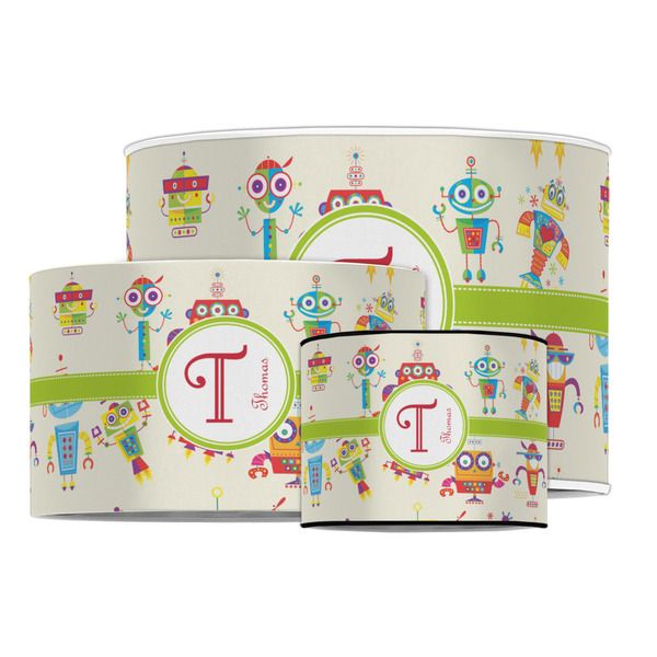 Rocking Robots Drum Lampshades - MAIN