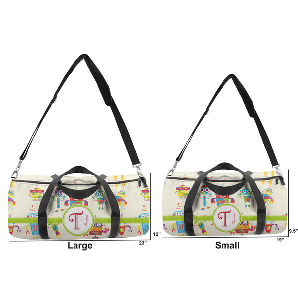 Rocking Robots Duffle Bag Small and Large