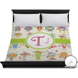 Rocking Robots Duvet Cover - King (Personalized)
