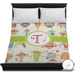 Rocking Robots Duvet Cover - Full / Queen (Personalized)