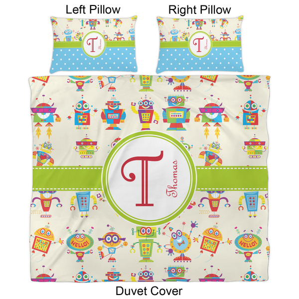 Rocking Robots Duvet Cover Set - King - Approval