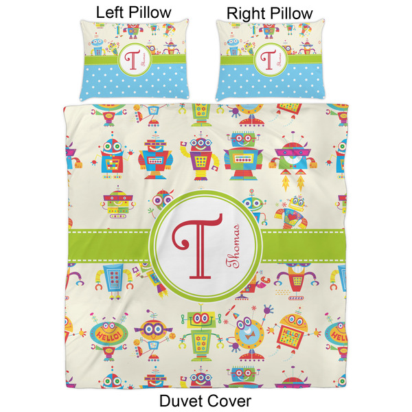 Rocking Robots Duvet Cover Set - Queen - Approval