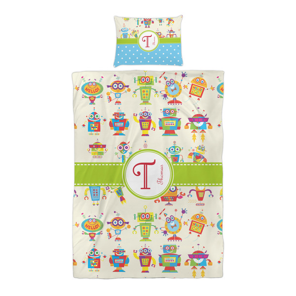 Rocking Robots Duvet Cover Set - Twin XL - Alt Approval