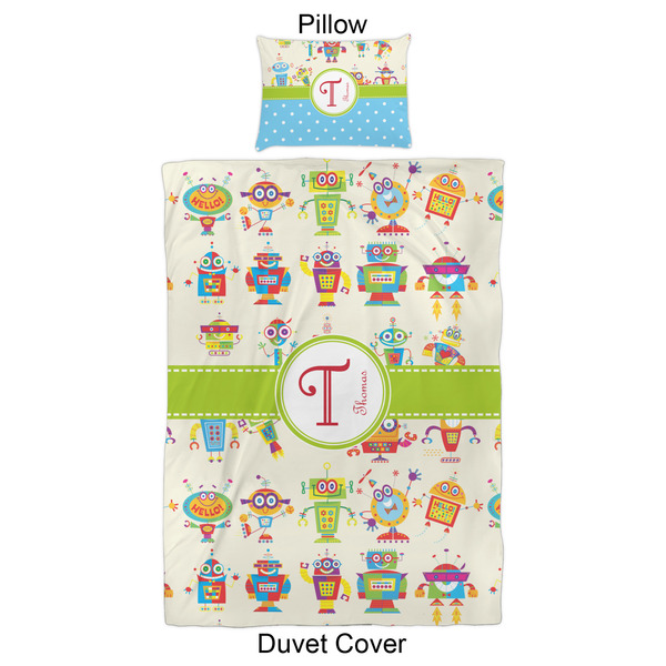 Rocking Robots Duvet Cover Set - Twin XL - Approval