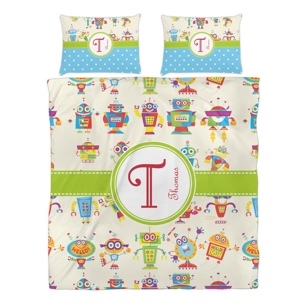 Rocking Robots Duvet cover Set - Queen - Alt Approval