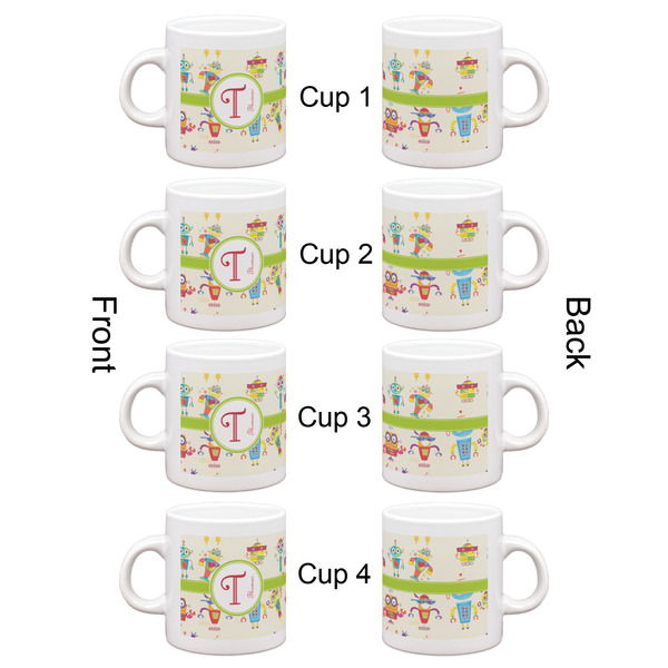 Rocking Robots Espresso Cup Set of 4 - Apvl