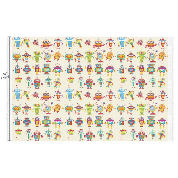 Rocking Robots Fabric Full Yard