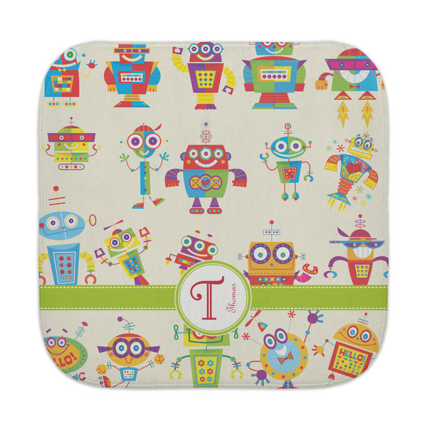 Custom Rocking Robots Face Towel (Personalized)