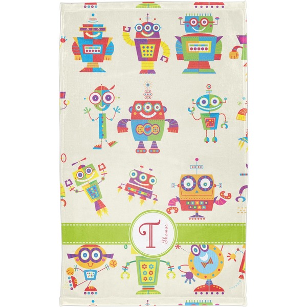 Rocking Robots Finger Tip Towel - Full View