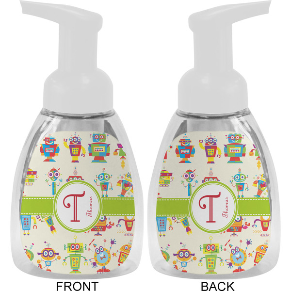 Rocking Robots Foam Soap Bottle Approval - White