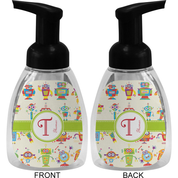 Rocking Robots Foam Soap Bottle (Front & Back)