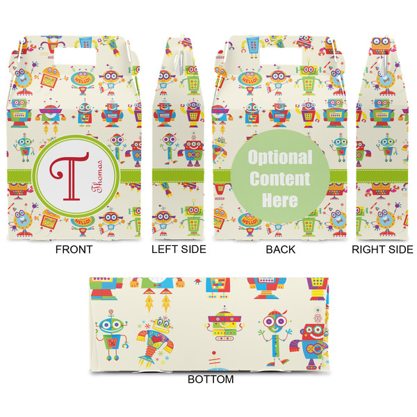 Rocking Robots Gable Favor Box - Approval
