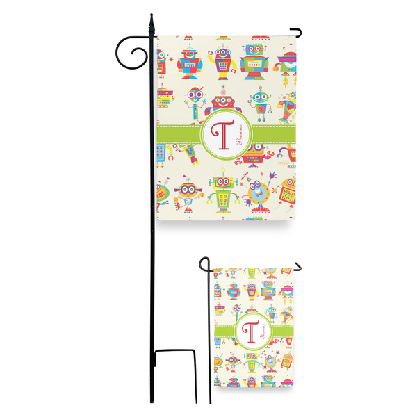 Rocking Robots Garden Flag - PARENT/MAIN