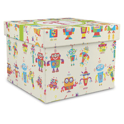 Rocking Robots Gift Box with Lid - Canvas Wrapped - XX-Large (Personalized)