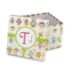 Rocking Robots Gift Box with Lid - Canvas Wrapped (Personalized)