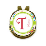 Rocking Robots Golf Ball Marker - Hat Clip - Gold