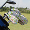 Rocking Robots Golf Club Cover - Set of 9 - On Clubs