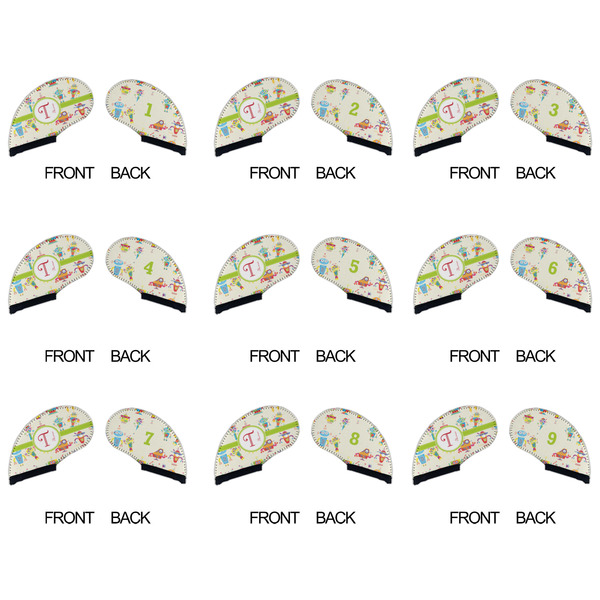 Rocking Robots Golf Club Covers - APPROVAL (set of 9)