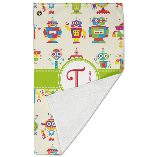 Rocking Robots Golf Towel - Folded (Large)