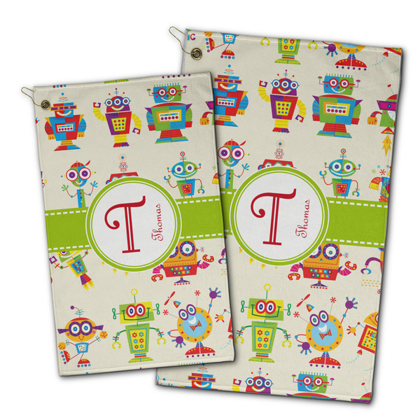 Rocking Robots Golf Towel - PARENT (small and large)
