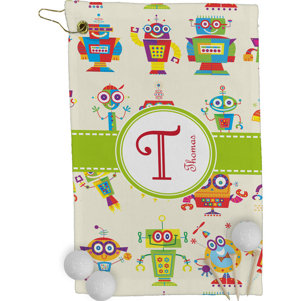 Rocking Robots Golf Towel (Personalized)