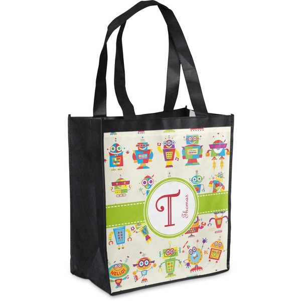 Custom Rocking Robots Grocery Bag (Personalized)