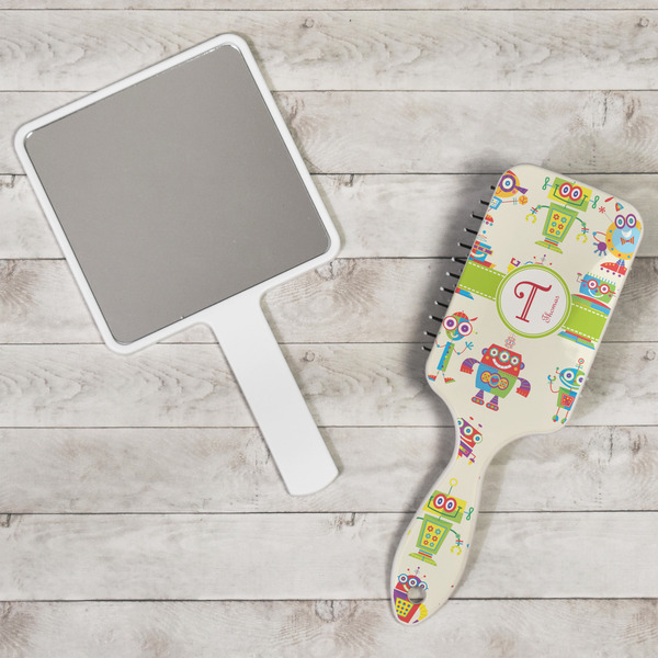 Rocking Robots Hair Brush - In Context