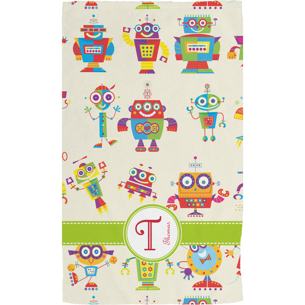Rocking Robots Hand Towel (Personalized)