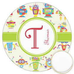 Rocking Robots Printed Cookie Topper - 3.25" (Personalized)