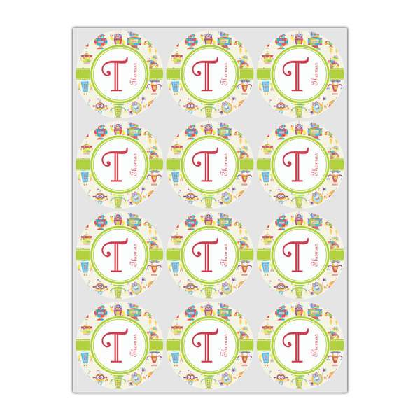 Rocking Robots Icing Circle - Small - Set of 12