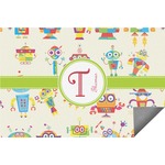 Rocking Robots Indoor / Outdoor Rug - 5'x8' (Personalized)