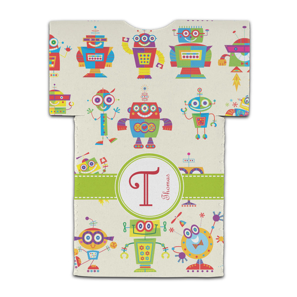 Rocking Robots Jersey Bottle Cooler - BACK (flat)