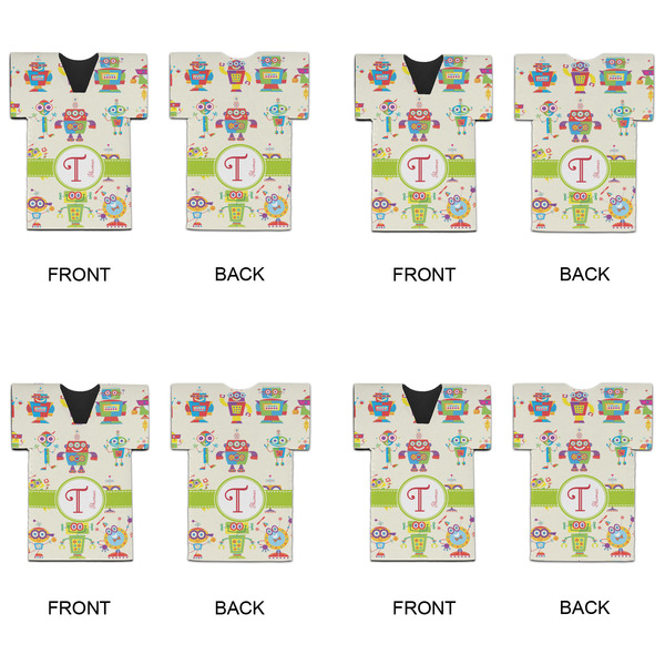 Rocking Robots Jersey Bottle Cooler - Set of 4 - APPROVAL