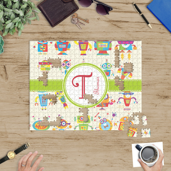 Rocking Robots Jigsaw Puzzle 500 Piece - In Context