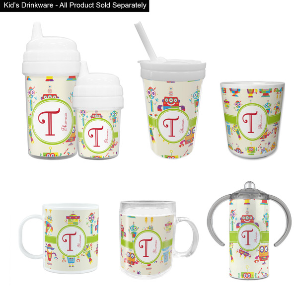 Rocking Robots Kid's Drinkware - Customized & Personalized