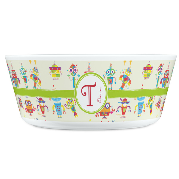 Rocking Robots Kids Bowls - FRONT