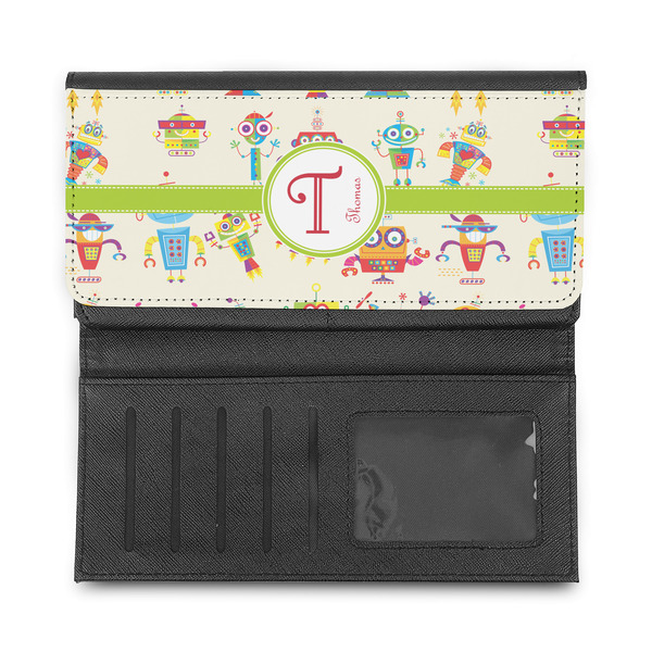 Rocking Robots Ladies Wallet - Half Way Open