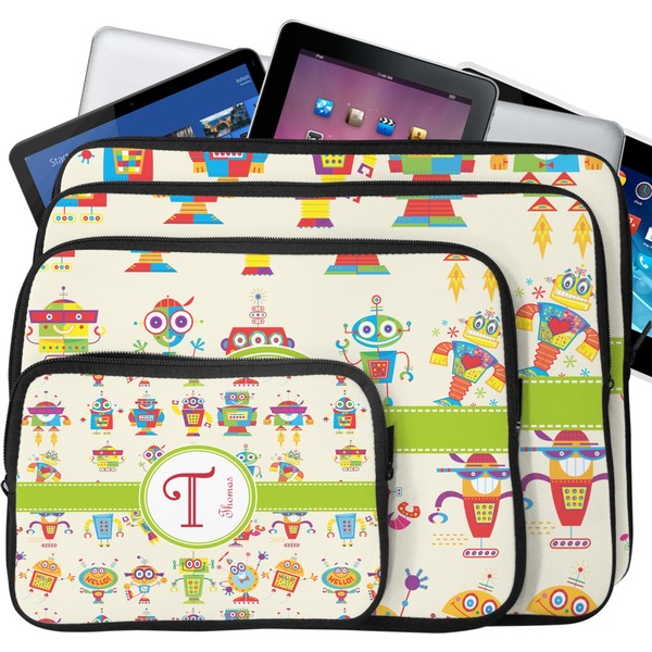 Rocking Robots Laptop Case Sizes