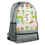 Rocking Robots Backpack - Grey (Personalized)
