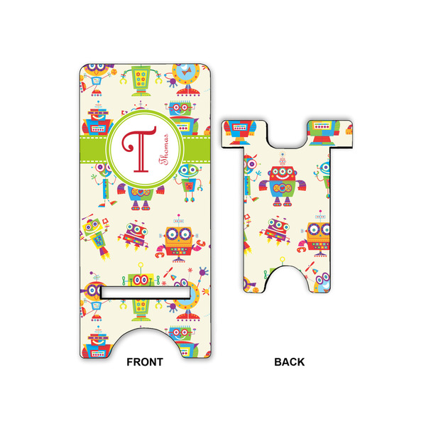 Rocking Robots Large Phone Stand - Front & Back