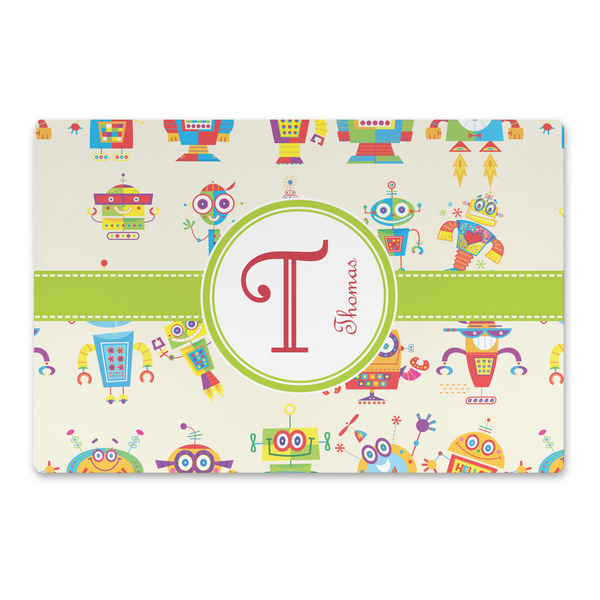 Custom Rocking Robots Large Rectangle Car Magnet (Personalized)