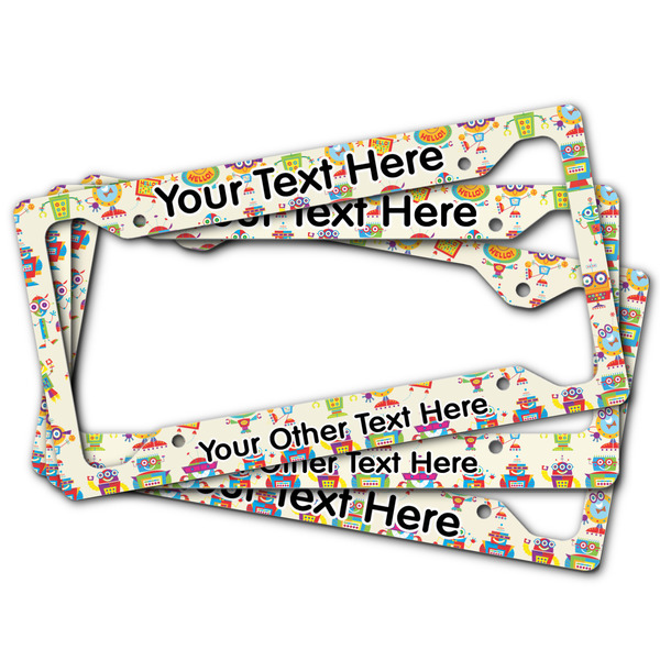 Rocking Robots License Plate Frames - (PARENT MAIN)
