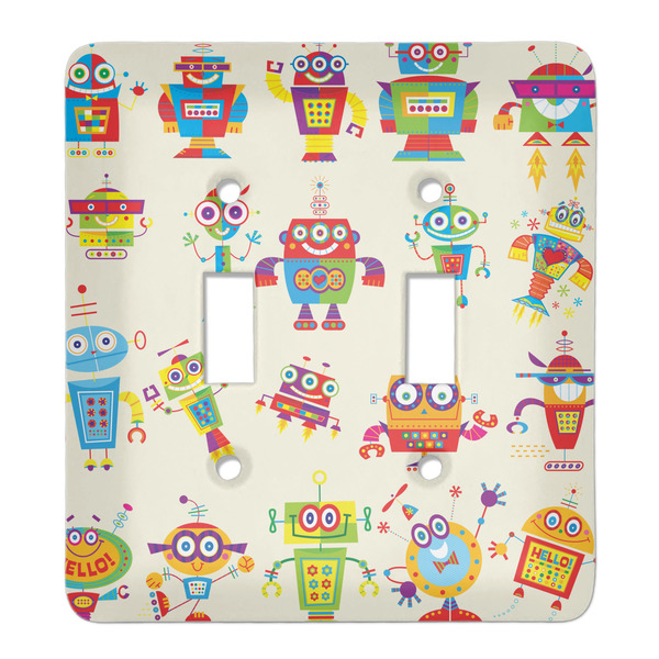 Custom Rocking Robots Light Switch Cover (2 Toggle Plate)