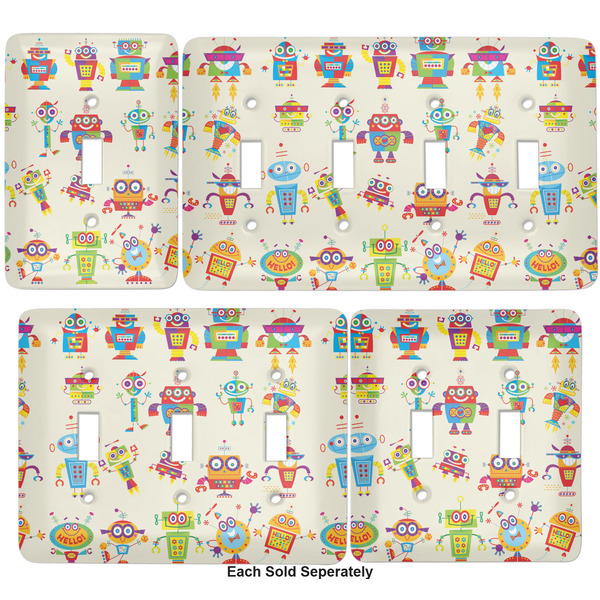 Rocking Robots Light Switch Covers all sizes