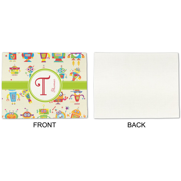 Rocking Robots Linen Placemat - APPROVAL Single (single sided)