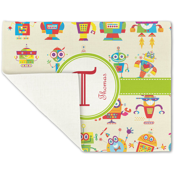 Rocking Robots Linen Placemat - Folded Corner (single side)
