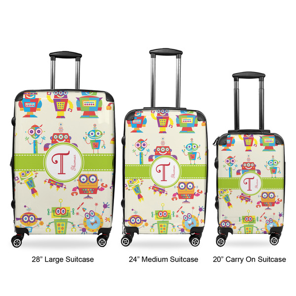 Rocking Robots Luggage Bags all sizes - With Handle