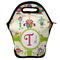 Rocking Robots Lunch Bag w/ Name and Initial