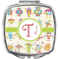 Rocking Robots Compact Makeup Mirror (Personalized)